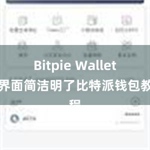 Bitpie Wallet的界面简洁明了比特派钱包教程