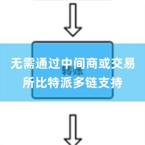 无需通过中间商或交易所比特派多链支持